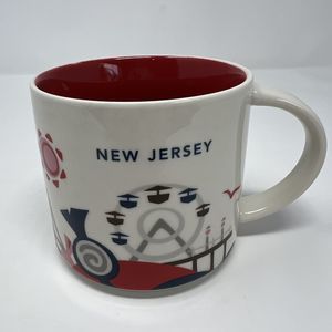Starbucks NEW JERSEY USA Global Icon Collector Series City Coffee Mug Cup 16 oz